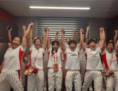 青神橄榄球队代表四川夺全运会铜牌