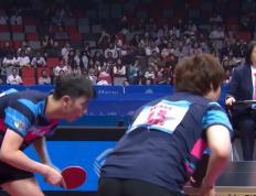 全运会乒乓球混双半决赛：陈垣宇蒯曼胜出，挺进决赛