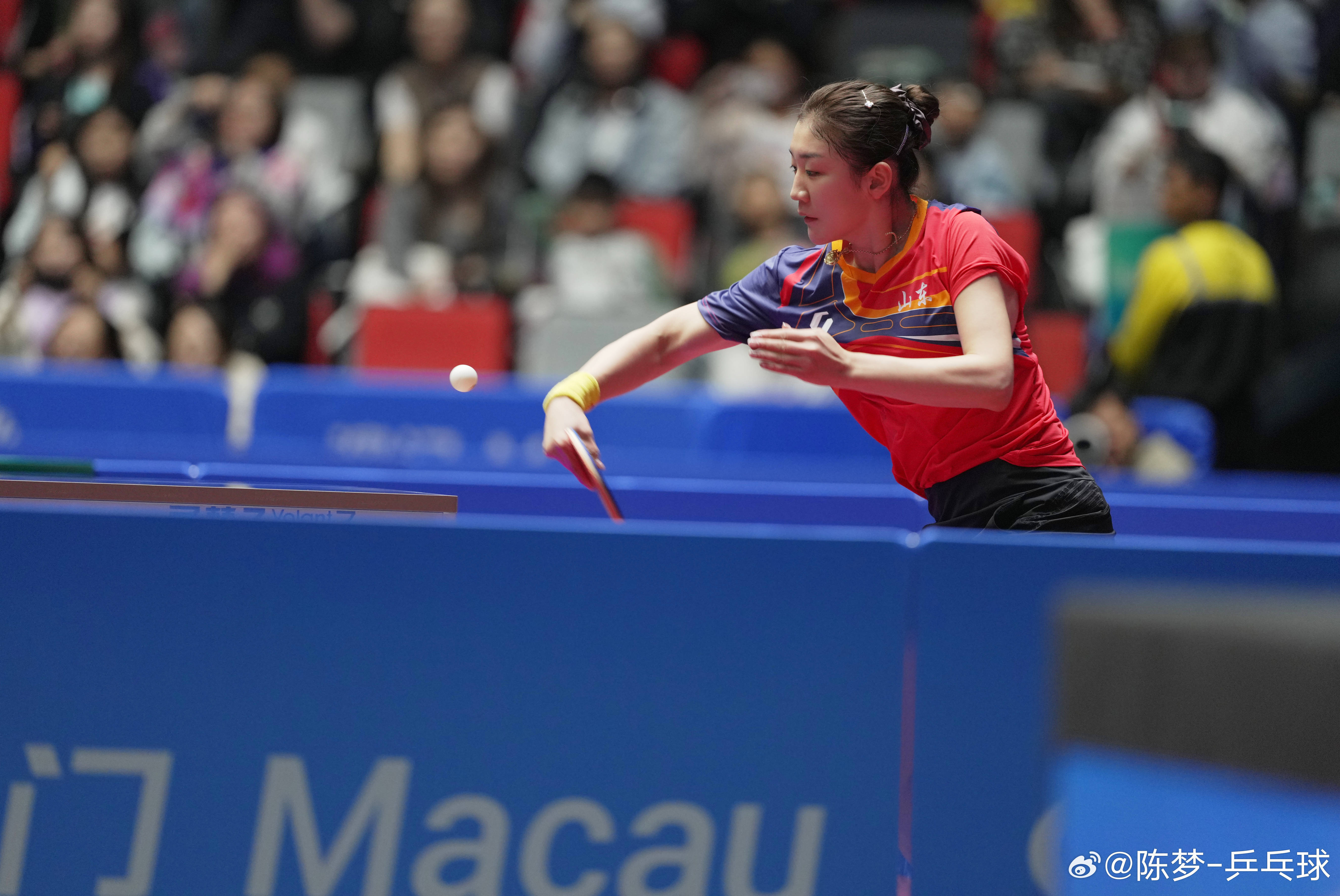 陈梦发文告别十五运会：享受比赛，“想赢，不怕输”