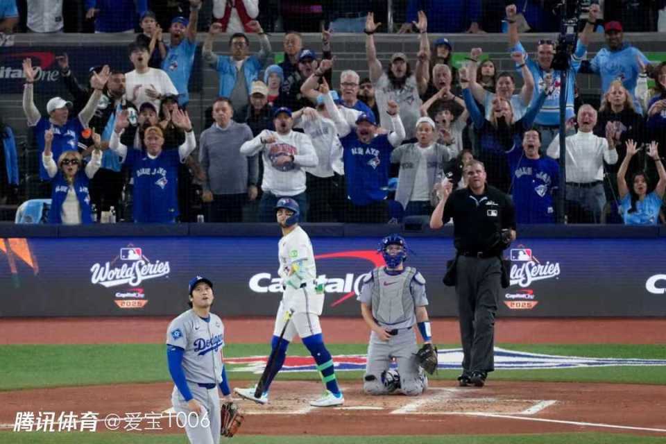 MLB世界大赛G7：又见再见双杀！道奇5-4逆转蓝鸟卫冕世界大赛冠军