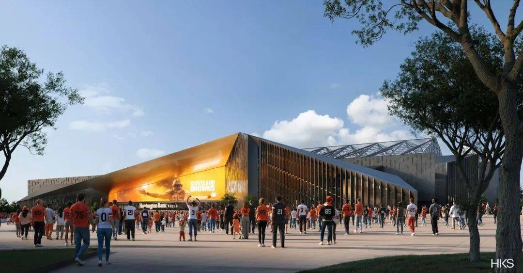 1亿美元换取自由身！布朗(lǎng)队斥资24亿打造俄(é)州首(shǒu)座全(quán)封闭NFL球场