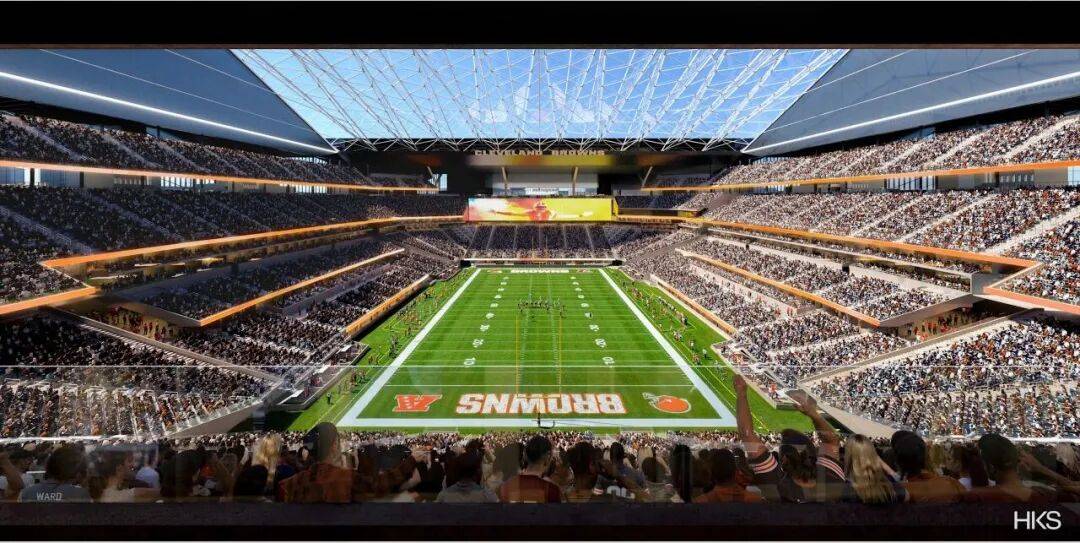 1亿美元换取自由身！布朗(lǎng)队斥资24亿打造俄(é)州首(shǒu)座全(quán)封闭NFL球场