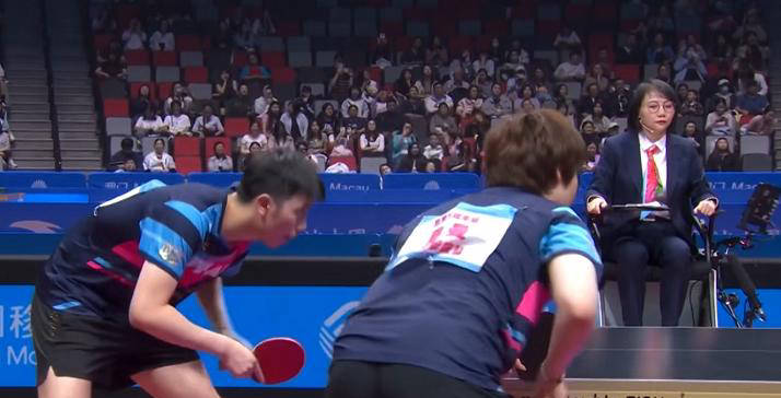 全运会乒乓球混双半决赛：陈垣宇蒯曼胜出，挺进决赛